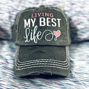 LIVING MY BEST LIFE BALLCAP